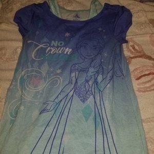 A size 9-10 blue night gown from Disney